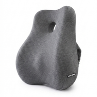 Coussin de Siège Ergonomique et Soutien Lombaire à Mémoire de Forme pour Bureau et voiture
