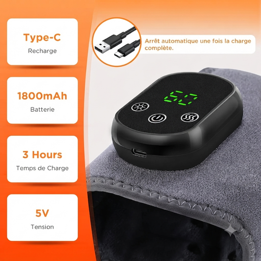 Masseur électrique de cheville et de pied, chauffage des vibrations du pied, attelle de Relaxation, ceinture, entorse des articulations plantaires, Support de cheville