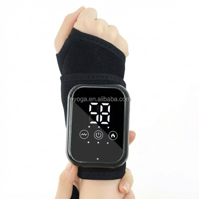 Masseur électrique de cheville et de pied, chauffage des vibrations du pied, attelle de Relaxation, ceinture, entorse des articulations plantaires, Support de cheville