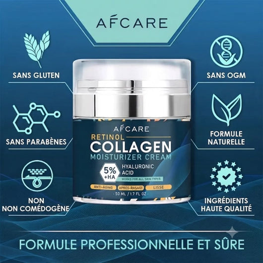 Duo Collagène & Rétinol – Soin Hydratant & Anti-Âge & Anti-rides