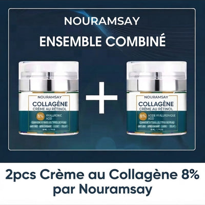 Duo Collagène & Rétinol – Soin Hydratant & Anti-Âge & Anti-rides