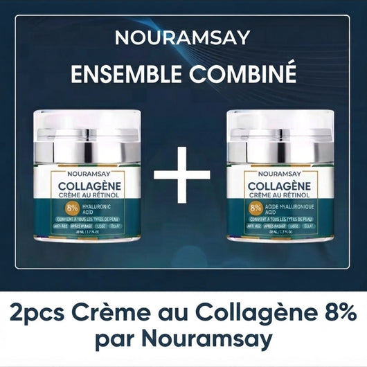 Duo Collagène & Rétinol – Soin Hydratant & Anti-Âge & Anti-rides
