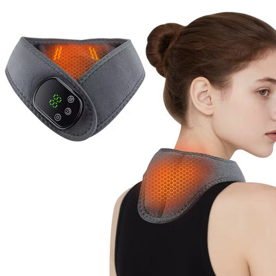 Masseur électrique de cheville et de pied, chauffage des vibrations du pied, attelle de Relaxation, ceinture, entorse des articulations plantaires, Support de cheville