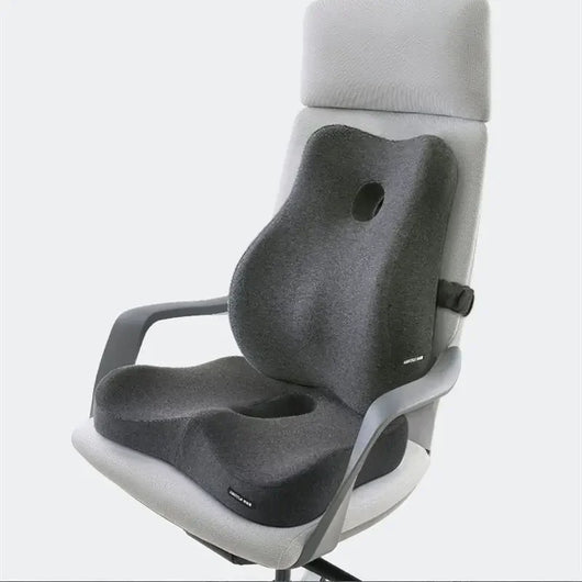 Coussin de Siège Ergonomique et Soutien Lombaire à Mémoire de Forme pour Bureau et voiture