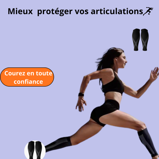 Manchons de Compression Elite-soutien Articulaire & Performance Musculaire Pour Genoux et Jambes